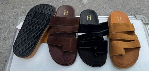 Sandales en cuir pour hommes