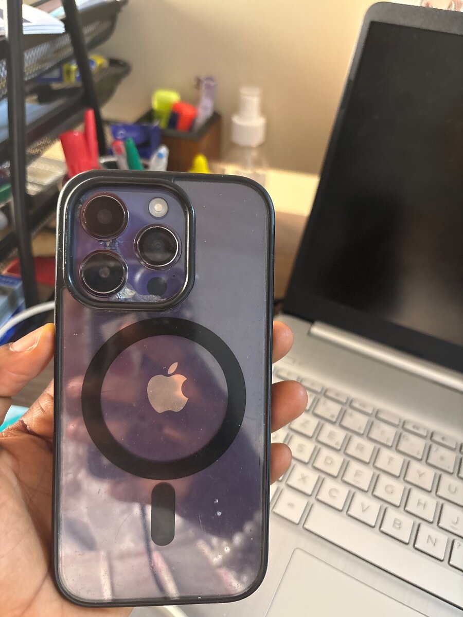 iPhone avec MagSafe