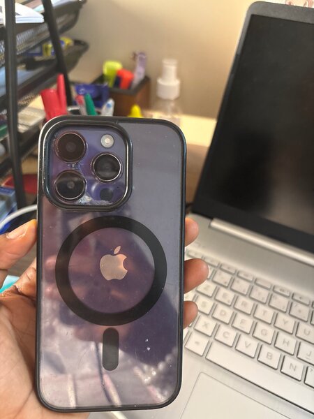 iPhone avec MagSafe