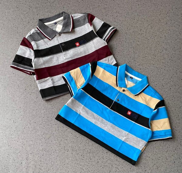 Kids stripped lacost - Multicolor
