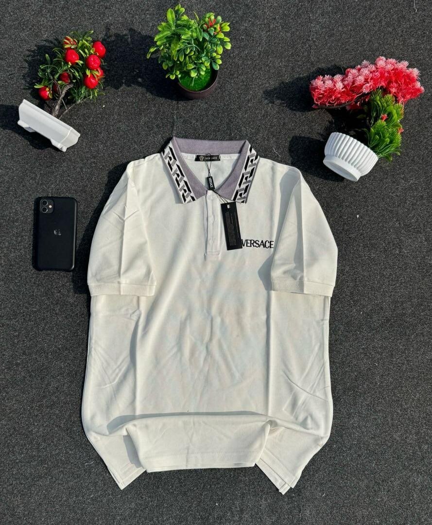 Polo blanc homme élégant