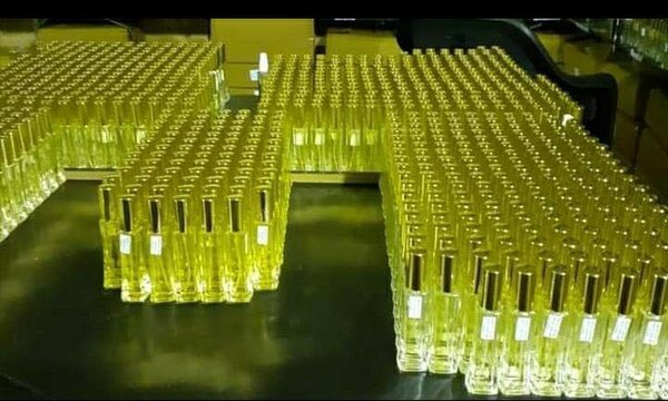 Refilled perfume
