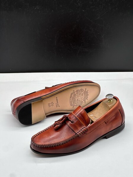 Mocassins en cuir