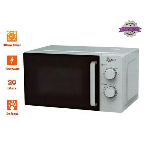 Roch RMW-20LMX7-B(S) Microwave Oven - 20 Liters - Silver