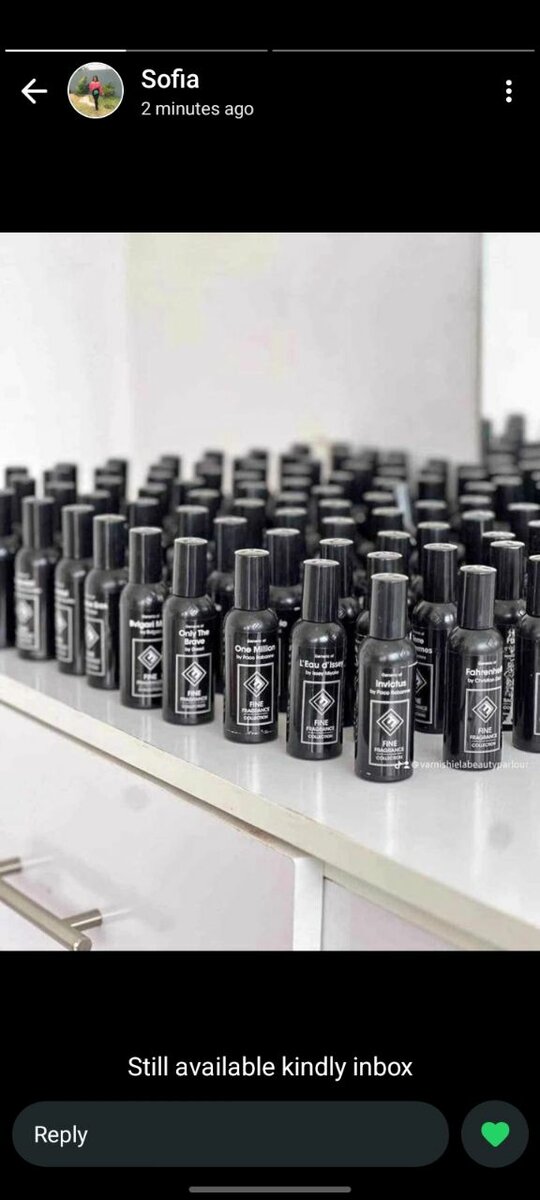 Pocket perfumes