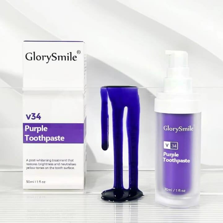 Dentifrice Violet Éclatant