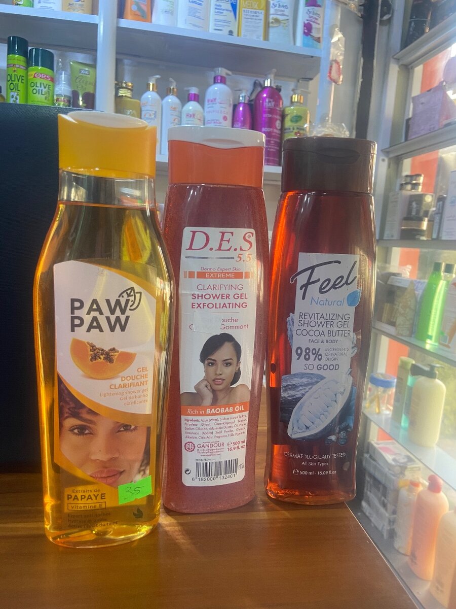 Clarifying shower gel