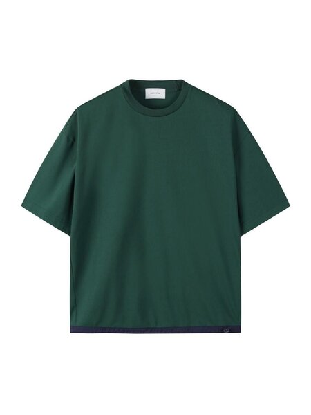 T-shirt Oversize vert foncé