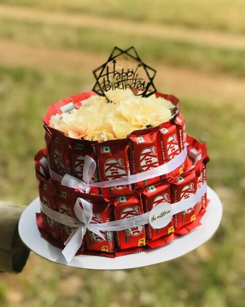 Chocolate bar cake