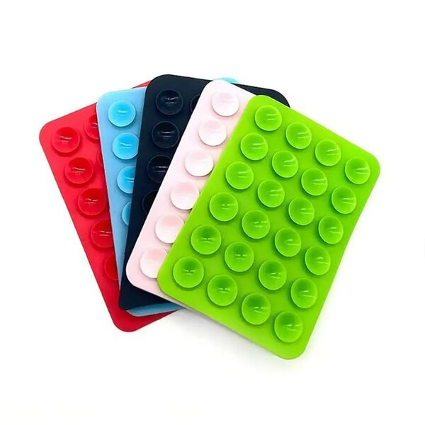 Porte-téléphone ventouse coloré