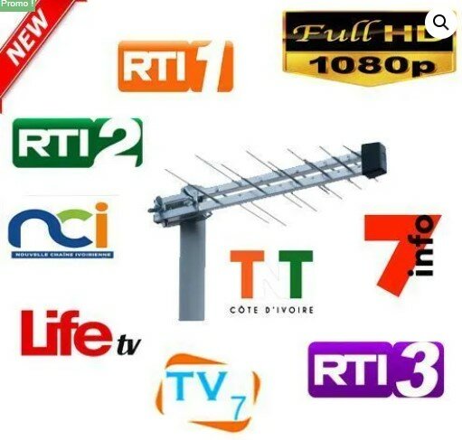Antenne TV TNT D’Extérieur HD Full
