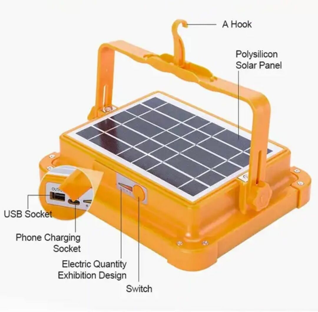 SOLAR FLOOD LIGHT 200WATTS