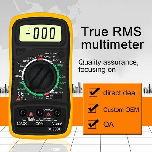 Multimètre numérique True RMS