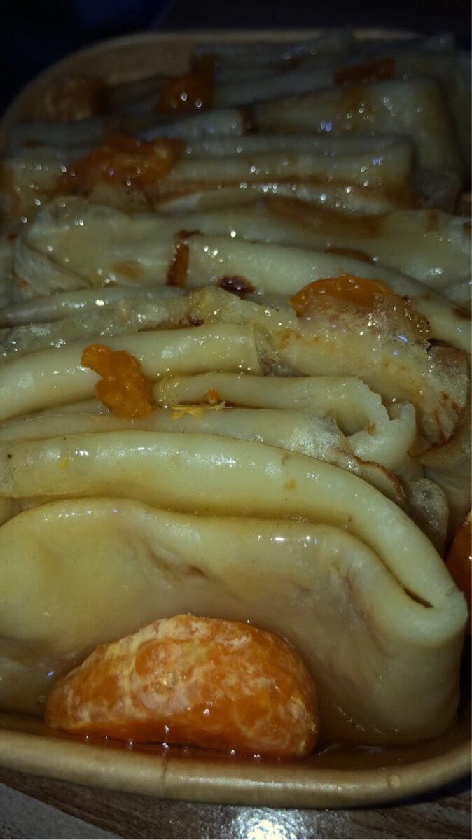 Des crêpes