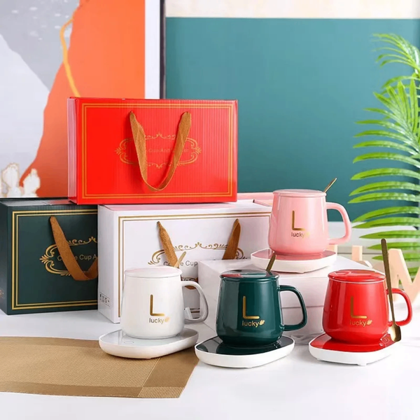 Tasse à café isotherme avec soucoupe