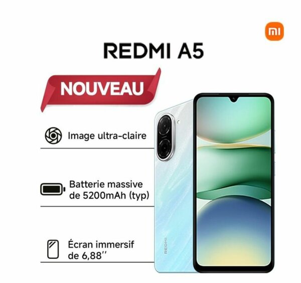 Smartphone Redmi A5 6.88" 5200mAh