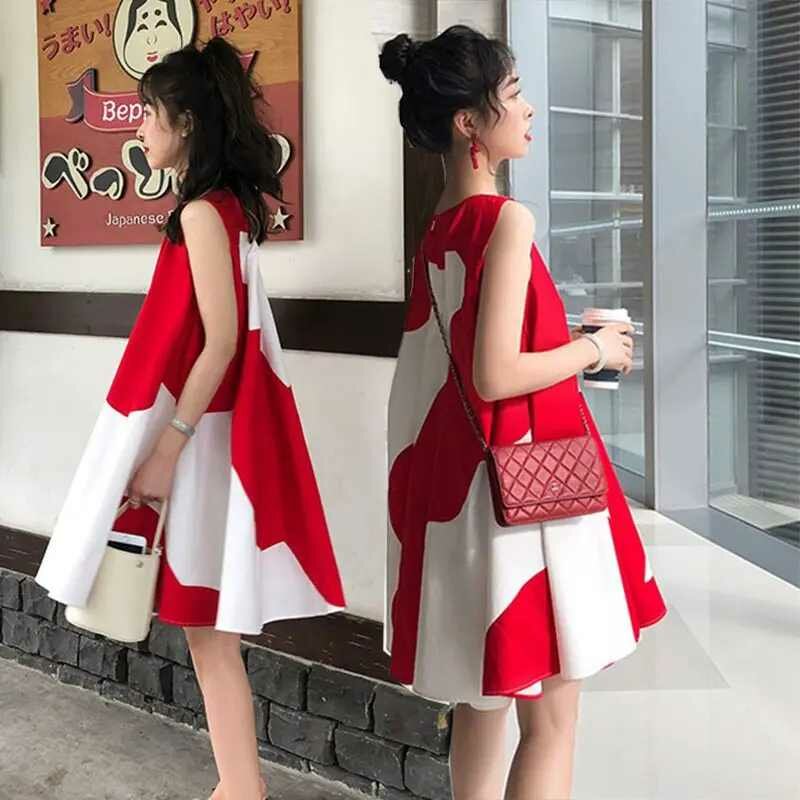 Robe femme rouge