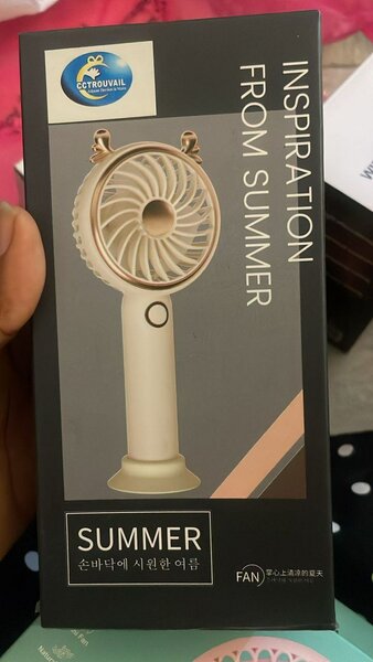 Ventilateur Portable Rechargeable