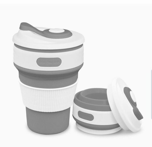 Travel silicone Folding Cup. 500ML