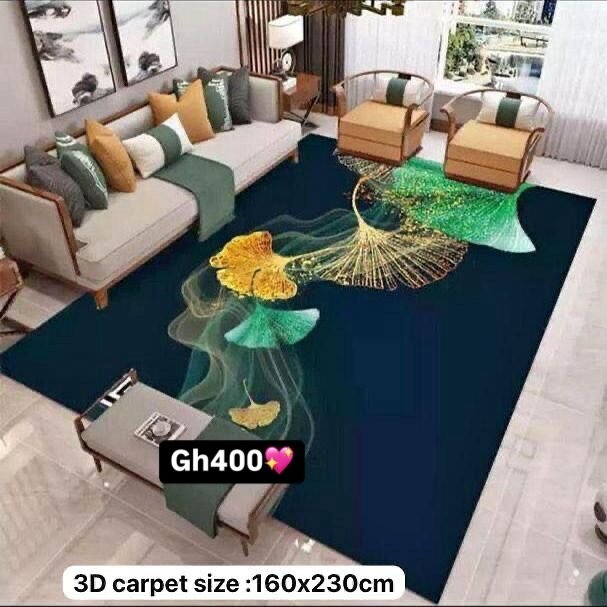 Beautiful and cozy patterned carpet