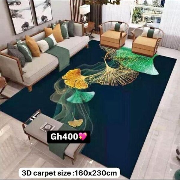 Beautiful and cozy patterned carpet