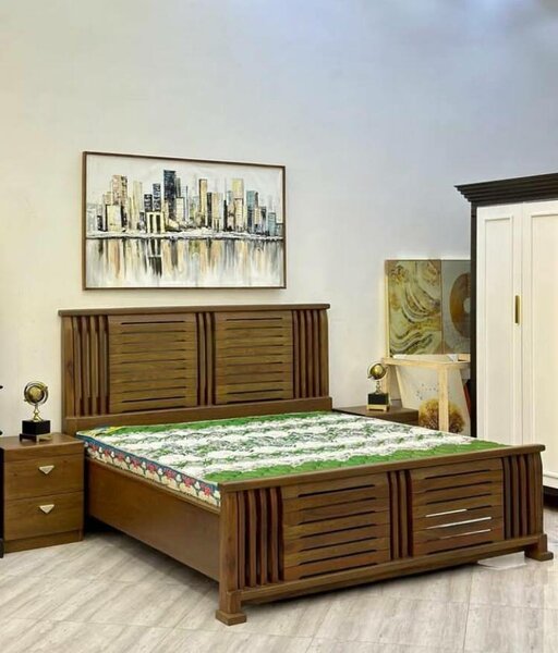 Bed and mattress