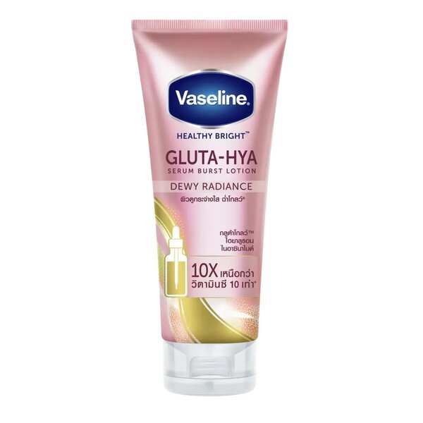 Vaseline Healthy Bright Gluta  HYA Serum Burst Lotion Dewy