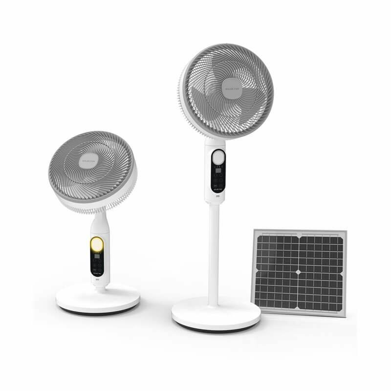 Rechargeable Solar Powered Fan