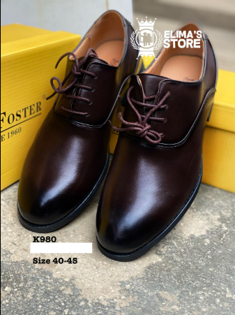 brown shoes