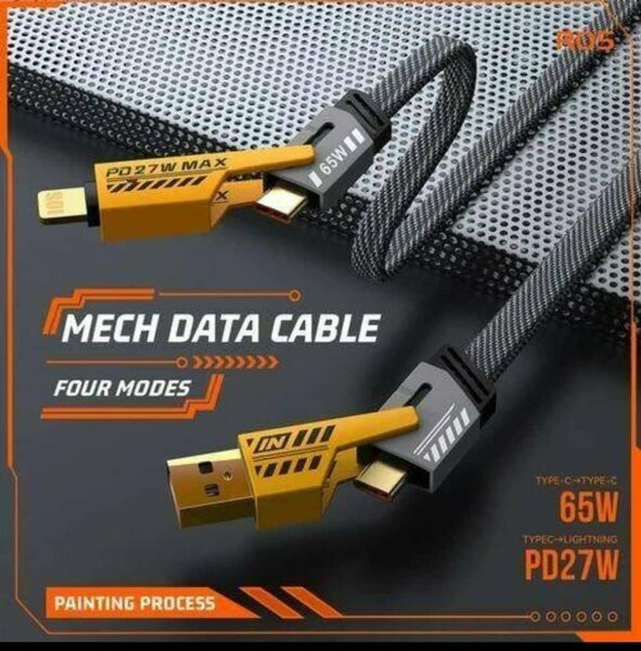 Câble USB Type-C 4 en 1