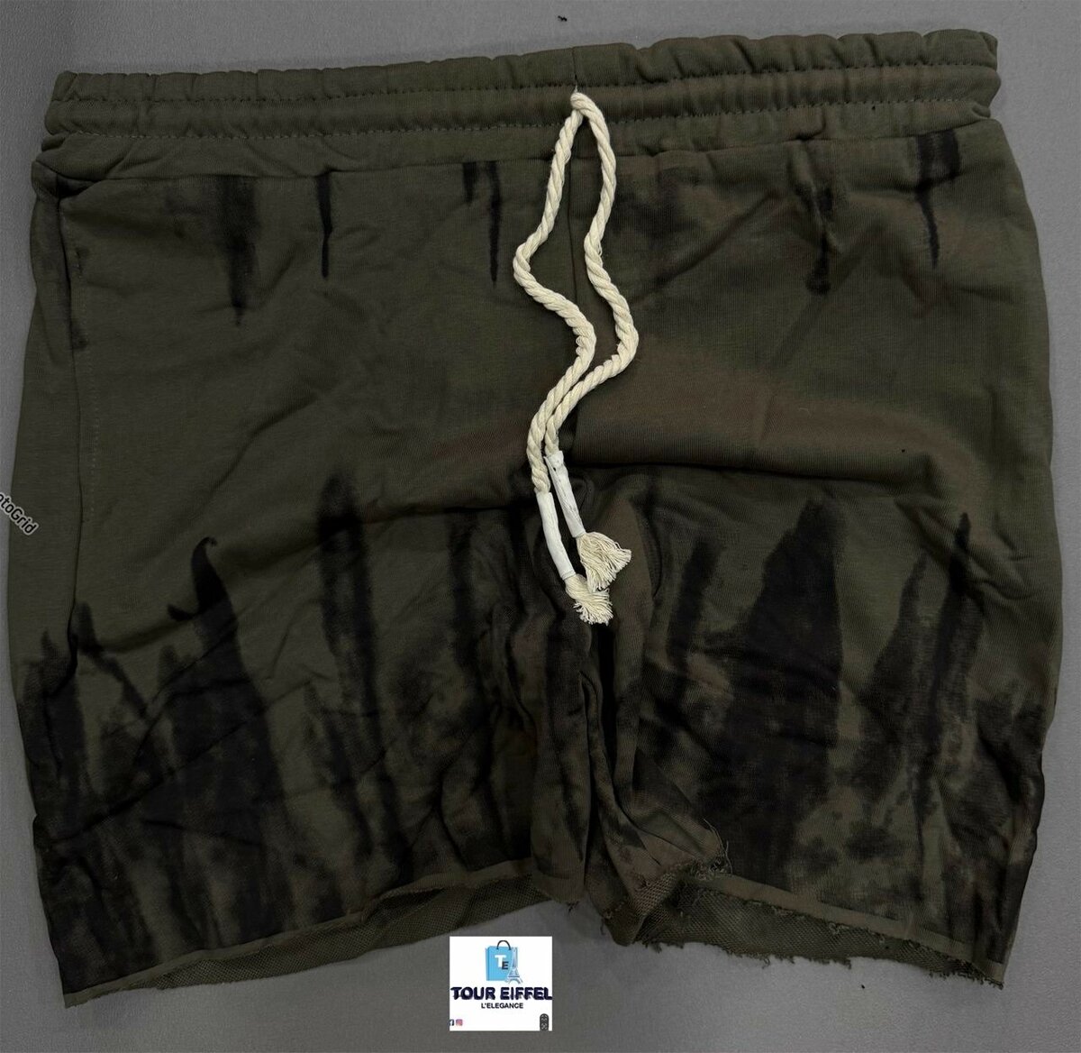 Shorts tie-dye confortables