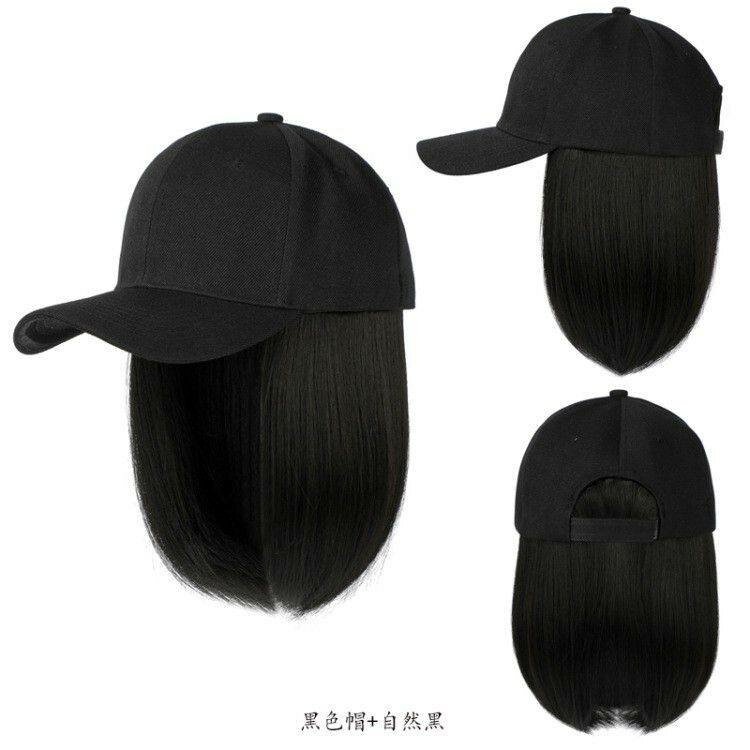 Casquette avec Perruque Intégrée