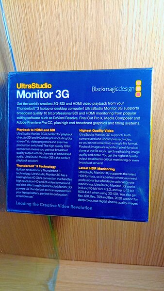 Blackmagic UltraStudio Monitor 3G