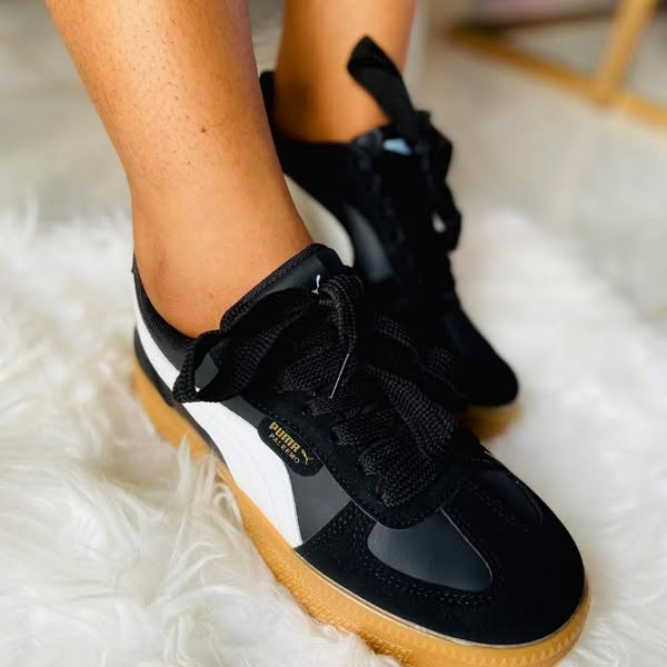 two-tone sneakers