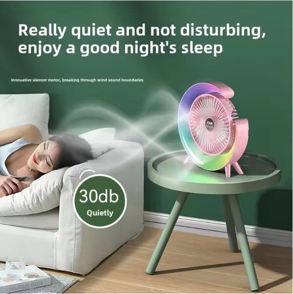 Ventilateur Silencieux et Coloré
