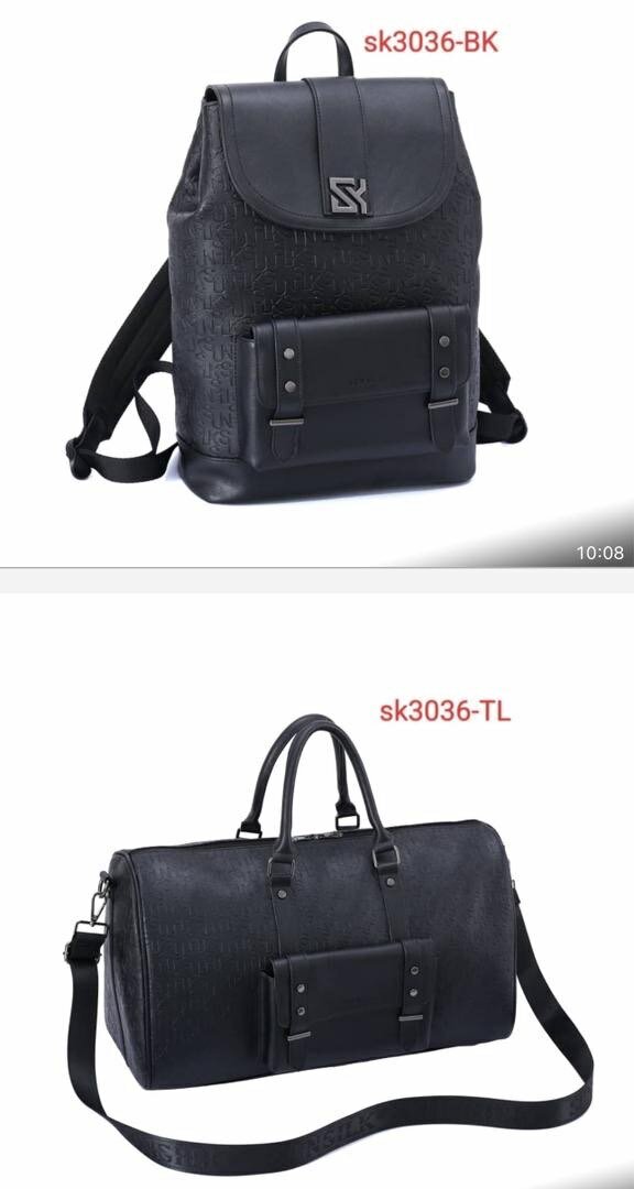 Ensemble de sacs à dos et week-end stylés