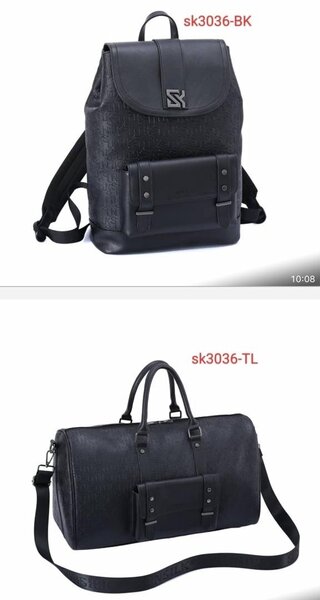 Ensemble de sacs à dos et week-end stylés