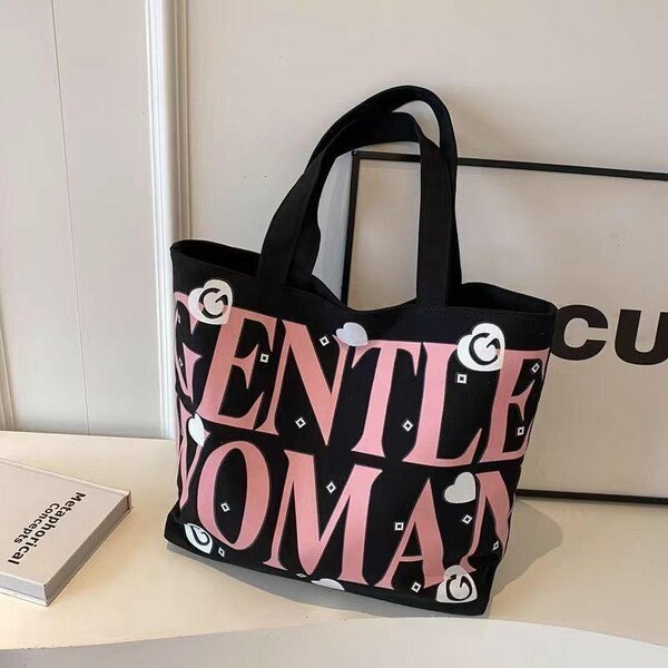 Gentle woman tote bag
