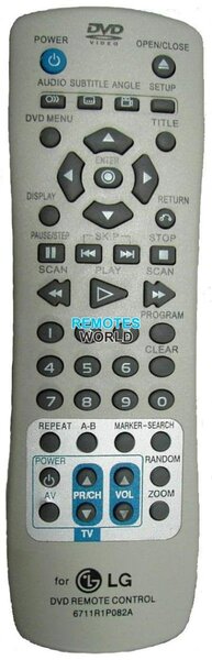 Télécommande DVD LG Universelle