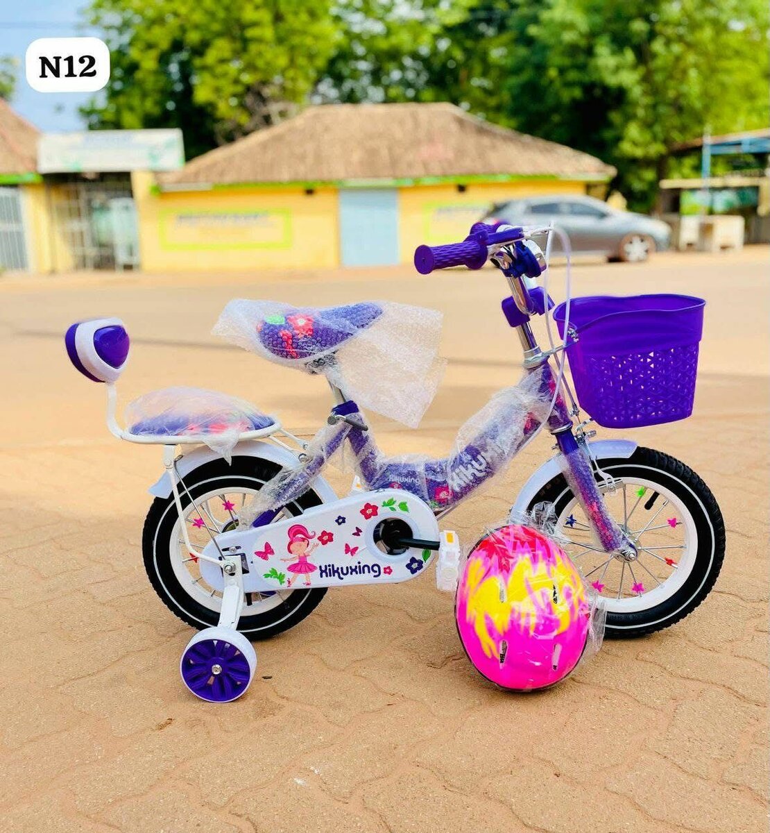 Vélo Enfant avec Casque
