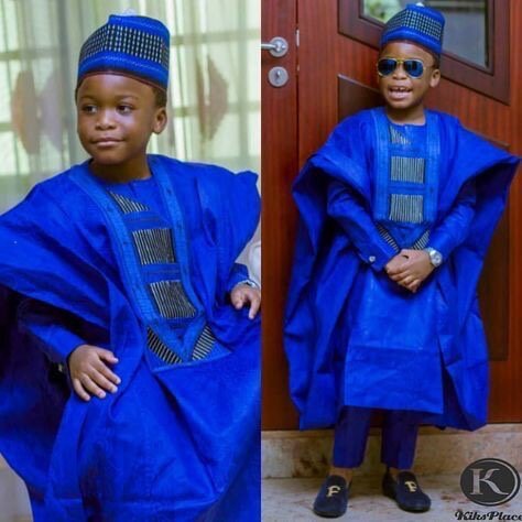 Boubou 3 pièces pour enfants