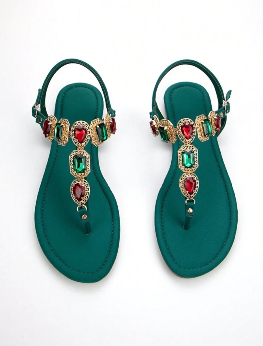 Rhinestone Sandals