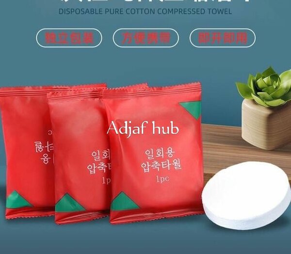 Compressed towels