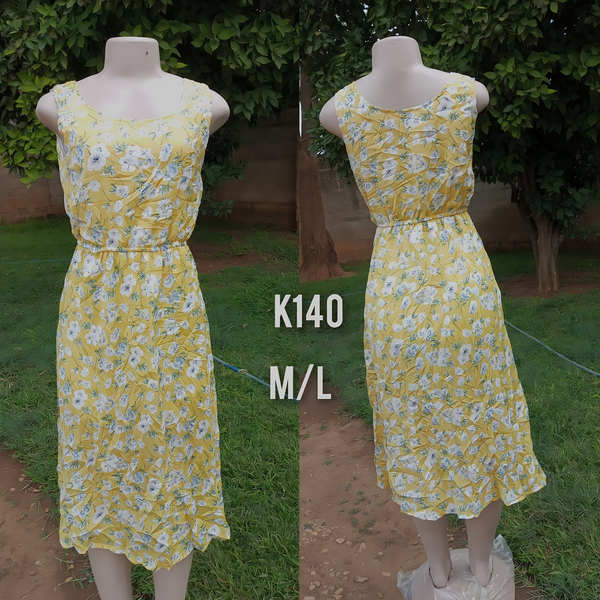 Robe jaune