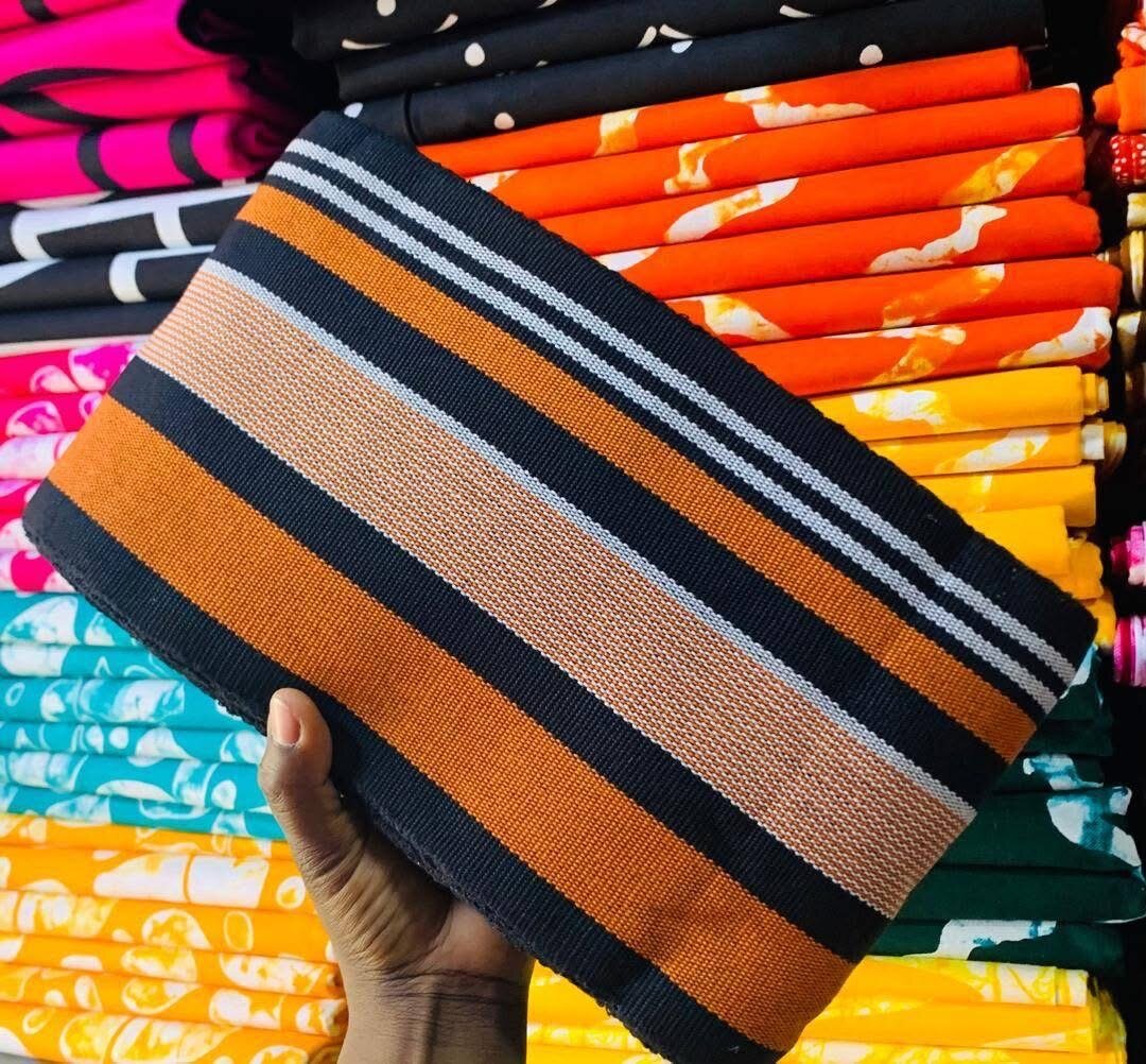 Tissu Rayé Multicolore