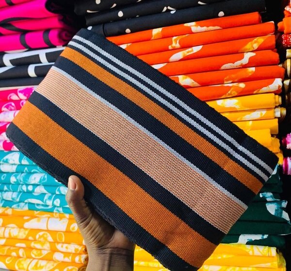 Tissu Rayé Multicolore