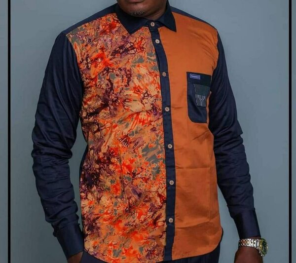 Chemise imprimée élégante pour hommes