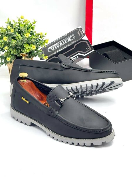 Branded loafers