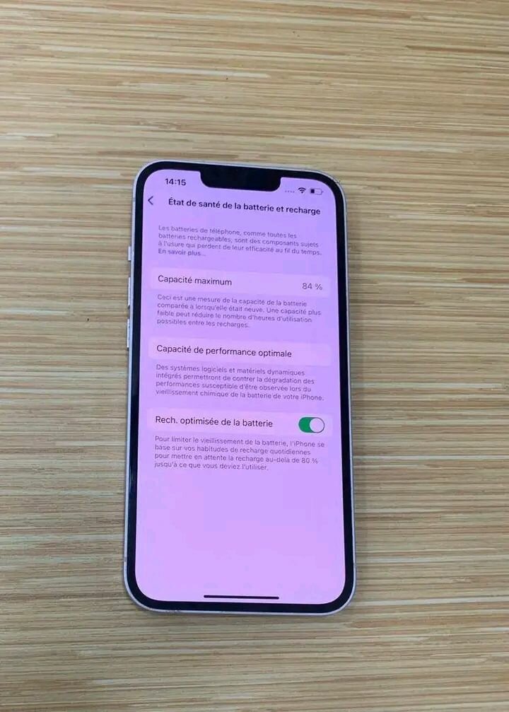 iPhone 128 Go Blanc