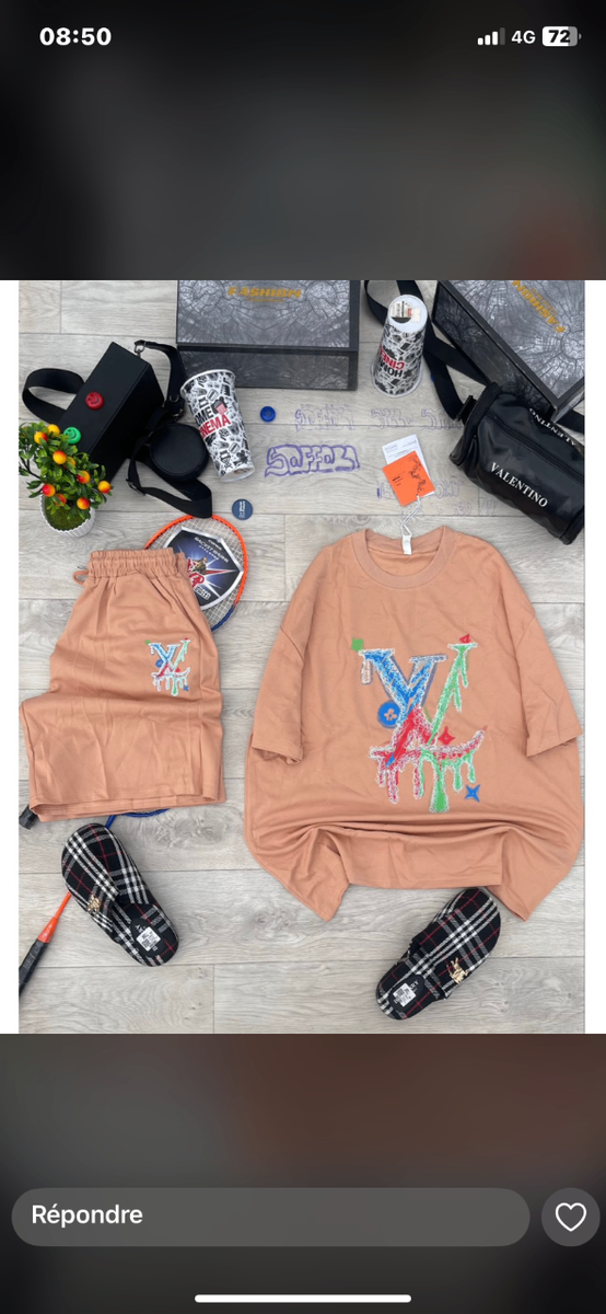Ensemble décontracté tendance femme
